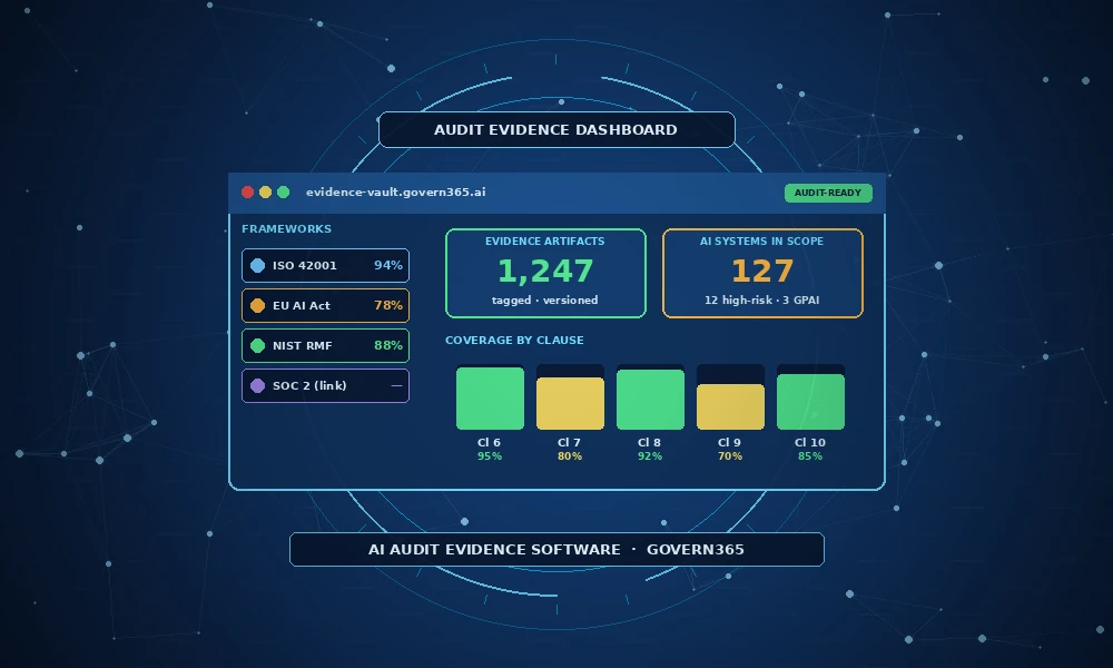ai audit evidence software
