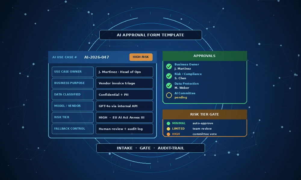 ai approval form template
