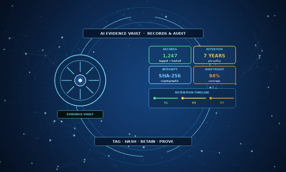 ai evidence vault records audit